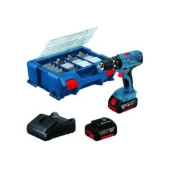 BOSCH - GSB 18V-21 Κρουστικό Δραπανοκατσάβιδο Μπαταρίας 18V (2x4.0Ah)