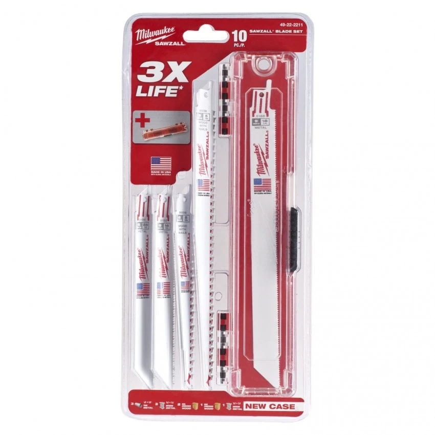 MILWAUKEE - Σετ Λάμες Σπαθόσεγας Γενικής Χρήσης - 10 Τεμάχια 4 MILWAUKEE - Σετ Λάμες Σπαθόσεγας Γενικής Χρήσης - 10 Τεμάχια - Image 2