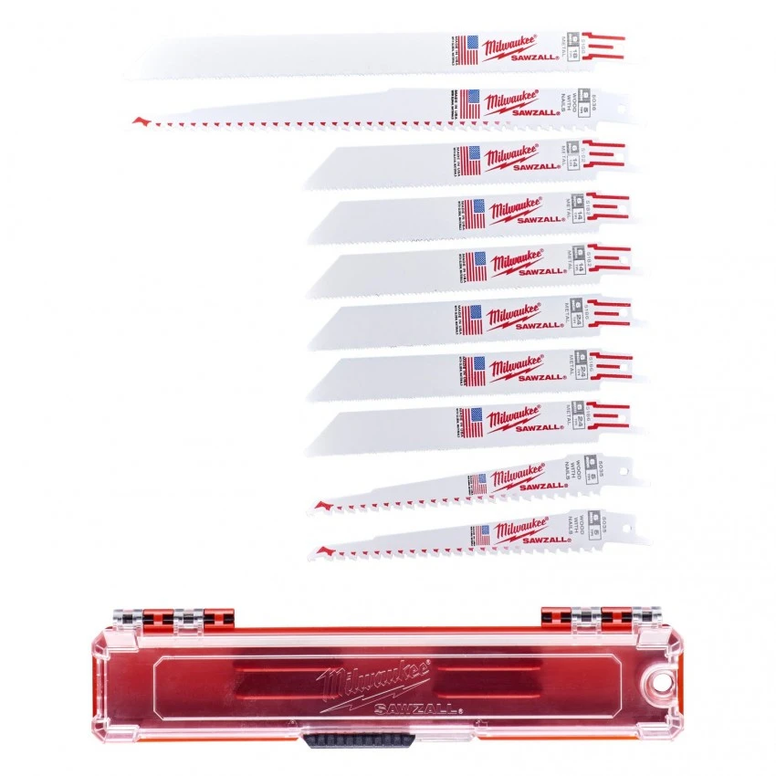 MILWAUKEE - Σετ Λάμες Σπαθόσεγας Γενικής Χρήσης - 10 Τεμάχια 3 MILWAUKEE - Σετ Λάμες Σπαθόσεγας Γενικής Χρήσης - 10 Τεμάχια