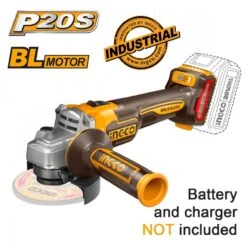 INGCO - CAGLI21154 Γωνιακός Τροχός Μπαταρίας 115mm 20V (Solo)