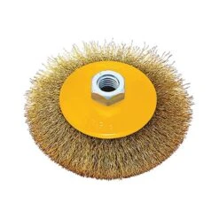 F.F. GROUP - Συρματόβουρτσα Στρογγυλή με Πάσσο Μ14