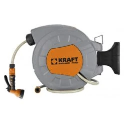 KRAFT - Αυτόματη Ανέμη με Σωλήνα Νερού 15m