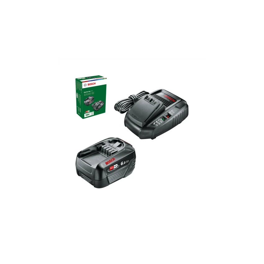 BOSCH ΕΡΑΣΙΤΕΧΝΙΚΑ - Σετ Μπαταρία & Φορτιστής 18V (1x6.0Ah) 4 BOSCH ΕΡΑΣΙΤΕΧΝΙΚΑ - Σετ Μπαταρία & Φορτιστής 18V (1x6.0Ah) - Image 2