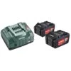 METABO - Σετ Φόρτισης 18V 2 X 5.2 Ah 1 METABO - Σετ Φόρτισης 18V 2 X 5.2 Ah -Ergalia Κατάστημα 18v 2 x 52 ah
