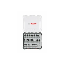 BOSCH - Μικτό Σετ Φρεζών Στέλεχος ∅6mm - 30 Τεμαχίων