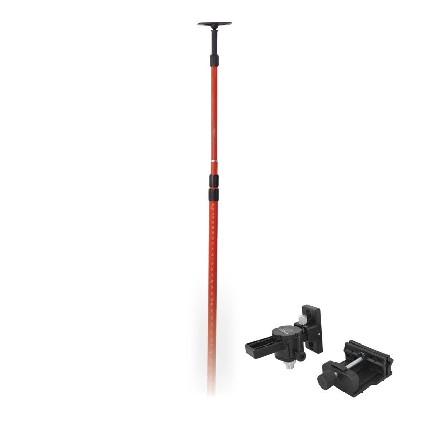 BULLE - Τηλεσκοπικός Ιστός 4m με Βάση 5/8'' για Αλφάδι 3 BULLE - Τηλεσκοπικός Ιστός 4m με Βάση 5/8'' για Αλφάδι