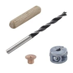 WOLFCRAFT - Σετ Καβίλιες, Τάπες και Τρυπάνι ∅6mm