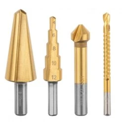 VERTO - 60H823 Τρυπάνια Μετάλλου Σετ 4 Τεμαχίων