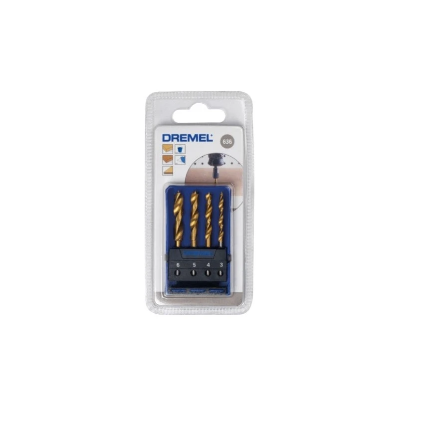 DREMEL - 636 Σετ τρυπανιών ξύλου 3 DREMEL - 636 Σετ τρυπανιών ξύλου