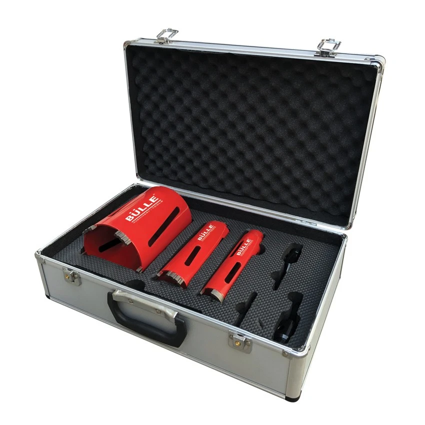 BULLE - Κιτ Διαμαντοκορώνες Ξηράς Διάτρησης 3 Τεμάχια 3 BULLE - Κιτ Διαμαντοκορώνες Ξηράς Διάτρησης 3 Τεμάχια