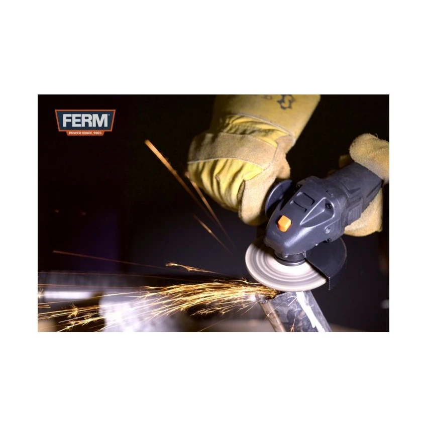 FERM - AGM1087 Γωνιακός Τροχός 850W 125mm 4 FERM - AGM1087 Γωνιακός Τροχός 850W 125mm - Image 2