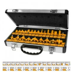 INGCO - AKRT24061 Σετ Μαχαίρια Ρούτερ 24 Τεμάχια