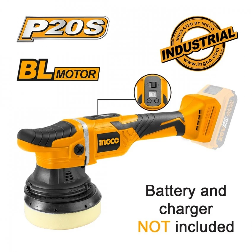 INGCO - APLI2002 Αλοιφαδόρος Μπαταρίας 20V (Solo) 3 INGCO - APLI2002 Αλοιφαδόρος Μπαταρίας 20V (Solo)