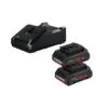 BOSCH - Advanced Starter Set Φορτιστής GAL 18V-40 + 2 Μπαταρίες ProCORE 18V 4.0Ah -Ergalia Κατάστημα basic starter set gal 18v 40 18v 40ah