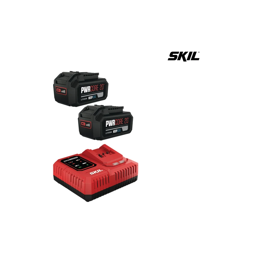 SKIL - BC1E 3118 BA Σετ Μπαταρίες & Ταχυφορτιστής 20V (2x5.0Ah) 3 SKIL - BC1E 3118 BA Σετ Μπαταρίες & Ταχυφορτιστής 20V (2x5.0Ah)