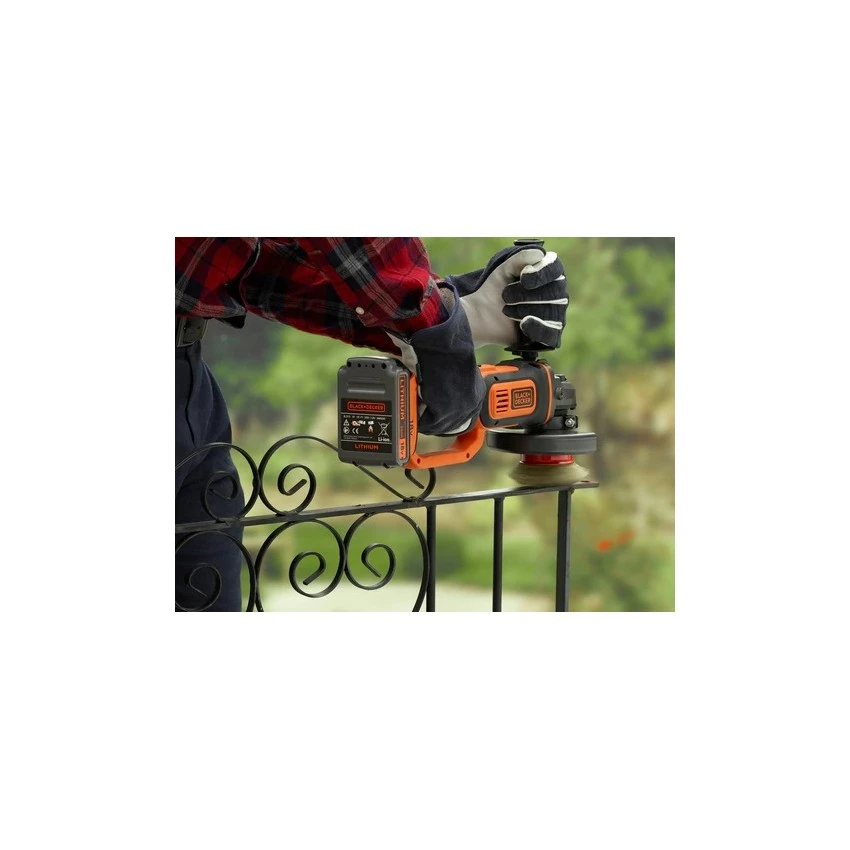 BLACK & DECKER - BCG720N-XJ Γωνιακός Τροχός 18V 125mm (Solo) 6 BLACK & DECKER - BCG720N-XJ Γωνιακός Τροχός 18V 125mm (Solo) - Image 4