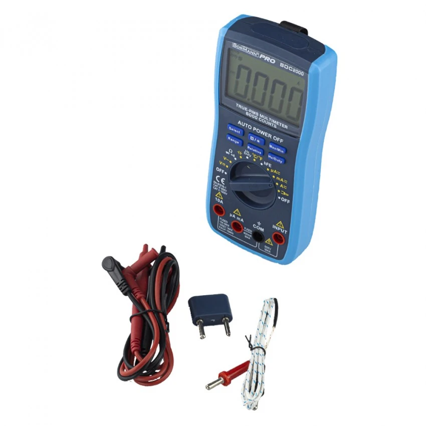 BORMANN PRO - BDC2000 Ψηφιακό Πολύμετρο AC/DC 600V 4 BORMANN PRO - BDC2000 Ψηφιακό Πολύμετρο AC/DC 600V - Image 2