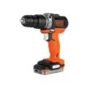 BLACK & DECKER - BDCHD12S1-XJ Κρουστικό Δραπανοκατσάβιδο Μπαταρίας 12V (1x1.5Ah)