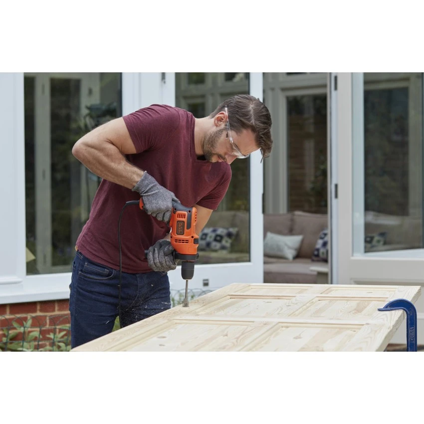 BLACK & DECKER - BEH200-QS Ηλεκτρικό Κρουστικό Δράπανο 500W 4 BLACK & DECKER - BEH200-QS Ηλεκτρικό Κρουστικό Δράπανο 500W - Image 2