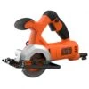 BLACK & DECKER - BES510-QS Δισκοπρίονο Ρεύματος 85mm με 2 Λεπίδες
