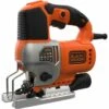 BLACK & DECKER - BES610K-QS Σέγα Εκκρεμούς Κίνησης Ρεύματος 650W με 2 λεπίδες και Κασετίνα -Ergalia Κατάστημα bes610k qs 650w 2