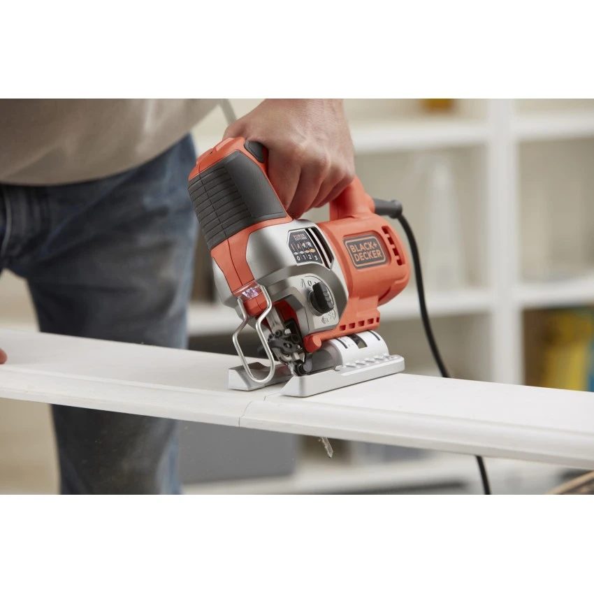 BLACK & DECKER - BES610K-QS Σέγα Εκκρεμούς Κίνησης Ρεύματος 650W με 2 λεπίδες και Κασετίνα 5 BLACK & DECKER - BES610K-QS Σέγα Εκκρεμούς Κίνησης Ρεύματος 650W με 2 λεπίδες και Κασετίνα - Image 3