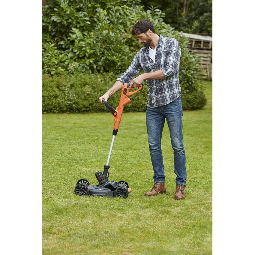 BLACK & DECKER - BESTE630CM-QS Ηλεκτρικό Χλοοκοπτικό Μεσηνέζας POWECOMMAND 3 Σε 1 30cm 550W 5 BLACK & DECKER - BESTE630CM-QS Ηλεκτρικό Χλοοκοπτικό Μεσηνέζας POWECOMMAND 3 Σε 1 30cm 550W - Image 3
