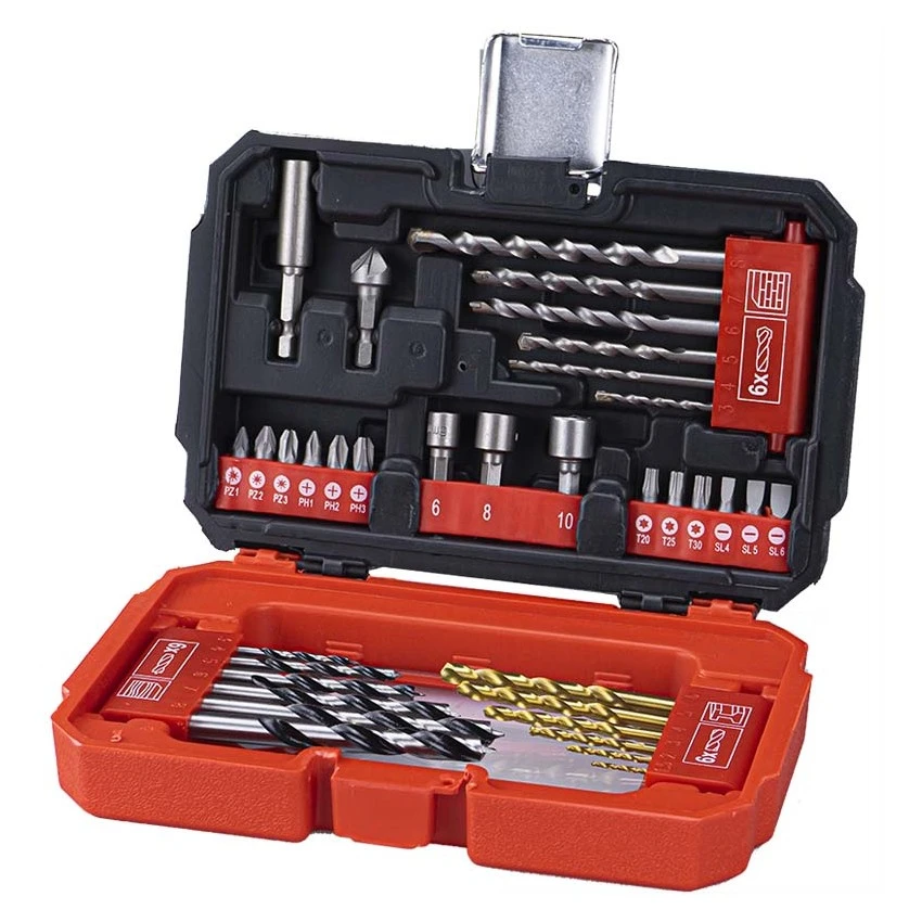 BORMANN - BHT1360 Σετ Τρυπάνια, Μύτες & Καρυδάκια 35τμχ 3 BORMANN - BHT1360 Σετ Τρυπάνια, Μύτες & Καρυδάκια 35τμχ