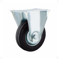 BORMANN PRO - BHT9000 Ρόδα Σταθερή Βιομηχανική Μαύρη