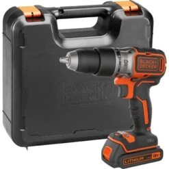 BLACK & DECKER - BL188K-QW Κρουστικό Δραπανοκατσάβιδο 2 Ταχυτήτων 18V
