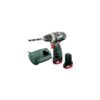 METABO - BS Basic PowerMaxx Δραπανοκατσάβιδο Μπαταρίας 12V (2x2.0Ah) -Ergalia Κατάστημα bs basic powermaxx 12 volt 2x20ah