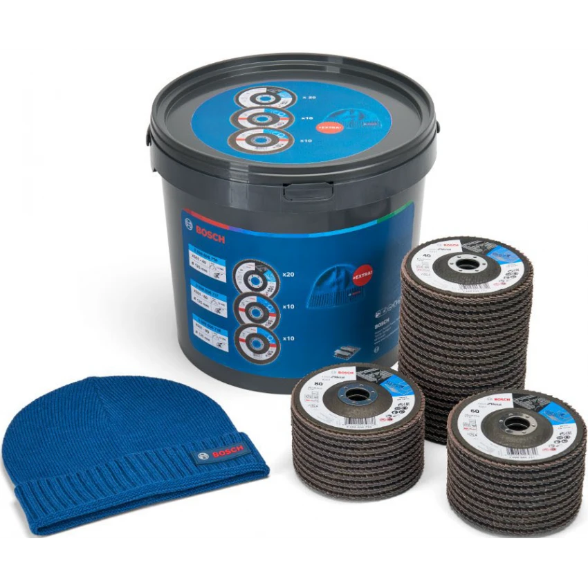BOSCH - Bucket Kit Σετ Δίσκοι με Φυλλαράκια 115mm - 41 Τεμάχια 3 BOSCH - Bucket Kit Σετ Δίσκοι με Φυλλαράκια 115mm - 41 Τεμάχια