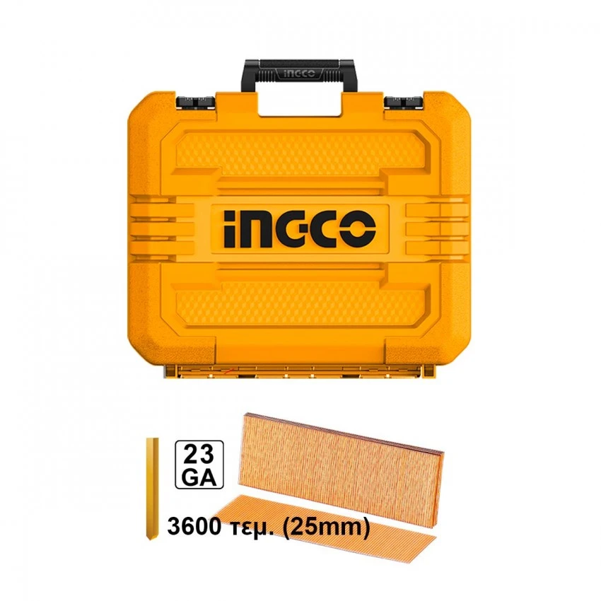 INGCO - CBNLI3603 Καρφωτικό Μπαταρίας με Ακέφαλα Καρφιά 20V (Solo) - 3600 Τεμάχια 4 INGCO - CBNLI3603 Καρφωτικό Μπαταρίας με Ακέφαλα Καρφιά 20V (Solo) - 3600 Τεμάχια - Image 2