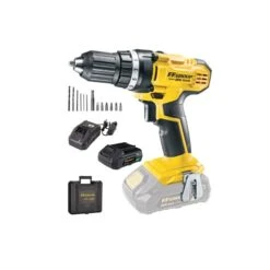 F.F. GROUP - CDD/35 20V PLUS Δραπανοκατσάβιδο Μπαταρίας 20V (2x2.0Ah)