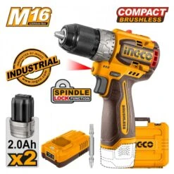 INGCO - CDLI16682 Δραπανοκατσάβιδο Compact Μπαταρίας 16V (2x2.0Ah)