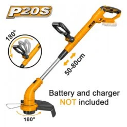 INGCO - CGTLI20018 Θαμνοκοπτικό Μπαταρίας 20V (Solo)