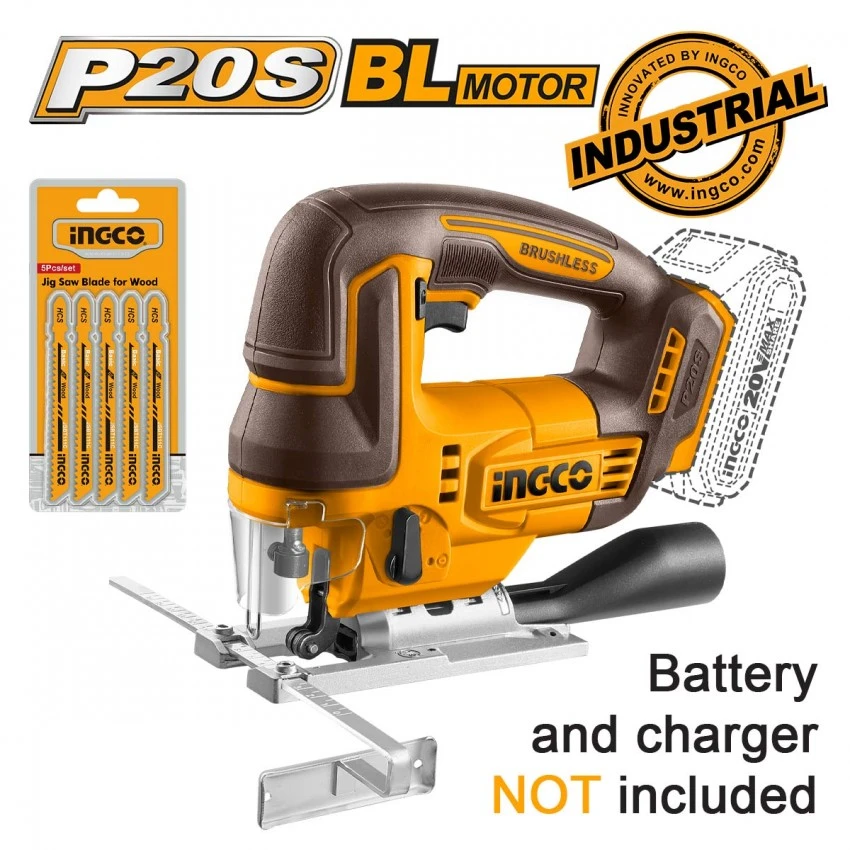 INGCO - CJSLI1008 Σέγα Μπαταρίας 20V (Solo) 3 INGCO - CJSLI1008 Σέγα Μπαταρίας 20V (Solo)