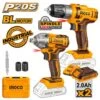 INGCO - COSLI230702 Σετ Εργαλεία Μπαταρίας 20V - 2 Τεμάχια (2x2.0Ah) 1 INGCO - COSLI230702 Σετ Εργαλεία Μπαταρίας 20V - 2 Τεμάχια (2x2.0Ah) -Ergalia Κατάστημα cosli230702 20v 2