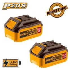 INGCO - COSLI240464E Σετ Μπαταρίες 20V 5.0Ah - 2 Τεμάχια