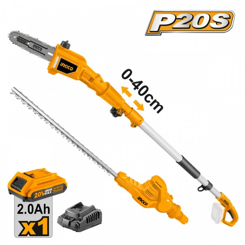 INGCO - CPTS201681 Πολυμηχάνημα 2 σε 1 Μπαταρίας 20V 3 INGCO - CPTS201681 Πολυμηχάνημα 2 σε 1 Μπαταρίας 20V