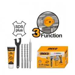 INGCO - CRHLI20288 Πιστολέτο Περιστροφικό Κρουστικό Σκαπτικό Μπαταρίας 20V (Solo) 5 INGCO - CRHLI20288 Πιστολέτο Περιστροφικό Κρουστικό Σκαπτικό Μπαταρίας 20V (Solo) -Ergalia Κατάστημα crhli20288 2