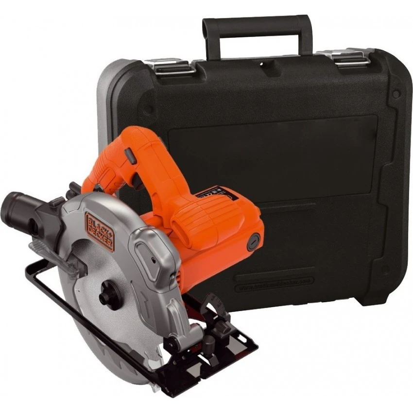 BLACK & DECKER - CS1250LK-QS Δισκοπρίονο με Κασετίνα 66mm 1250W 3 BLACK & DECKER - CS1250LK-QS Δισκοπρίονο με Κασετίνα 66mm 1250W