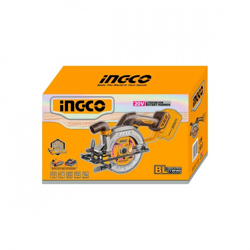 INGCO - CSLI1402 Δισκοπρίονο Μπαταρίας 140mm 20V (Solo) 4 INGCO - CSLI1402 Δισκοπρίονο Μπαταρίας 140mm 20V (Solo) - Image 2