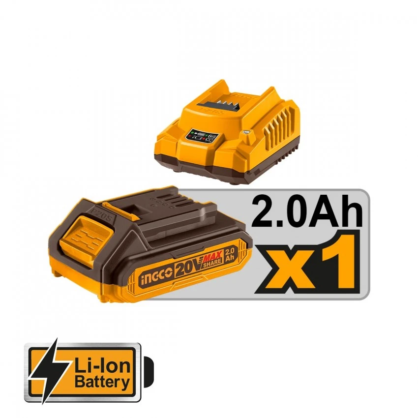 INGCO - CSTLI3808 Καρφωτικό Τοίχου Μπαταρίας 18mm 20V 3 INGCO - CSTLI3808 Καρφωτικό Τοίχου Μπαταρίας 18mm 20V