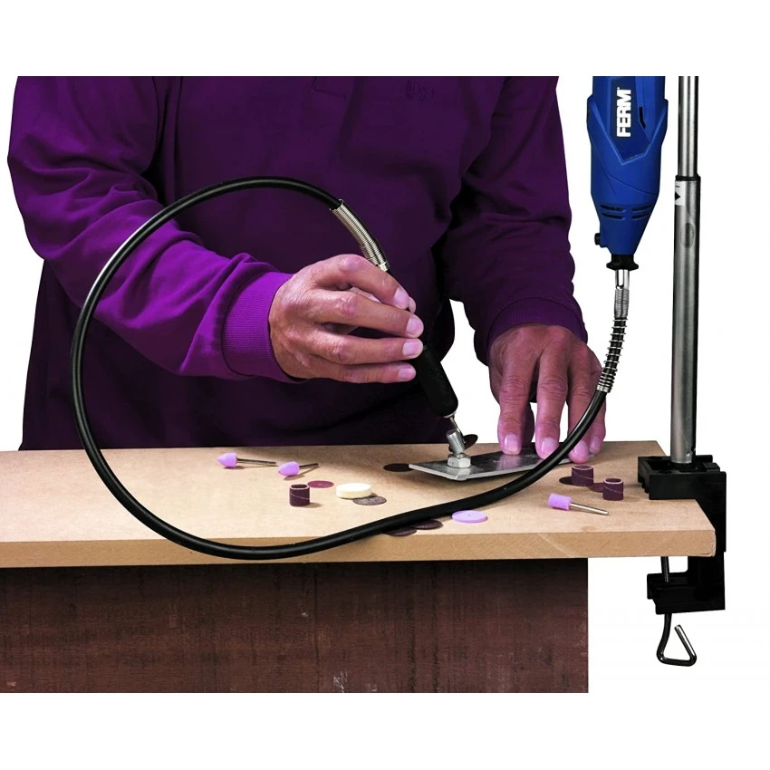 FERM - CTM1017 Πολυεργαλείο Περιστροφικό με 40 Εξαρτήματα 160W 4 FERM - CTM1017 Πολυεργαλείο Περιστροφικό με 40 Εξαρτήματα 160W - Image 2
