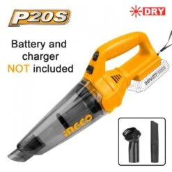 INGCO - CVLI201261 Σκούπα Αυτοκινήτου Μπαταρίας 20V (Solo)