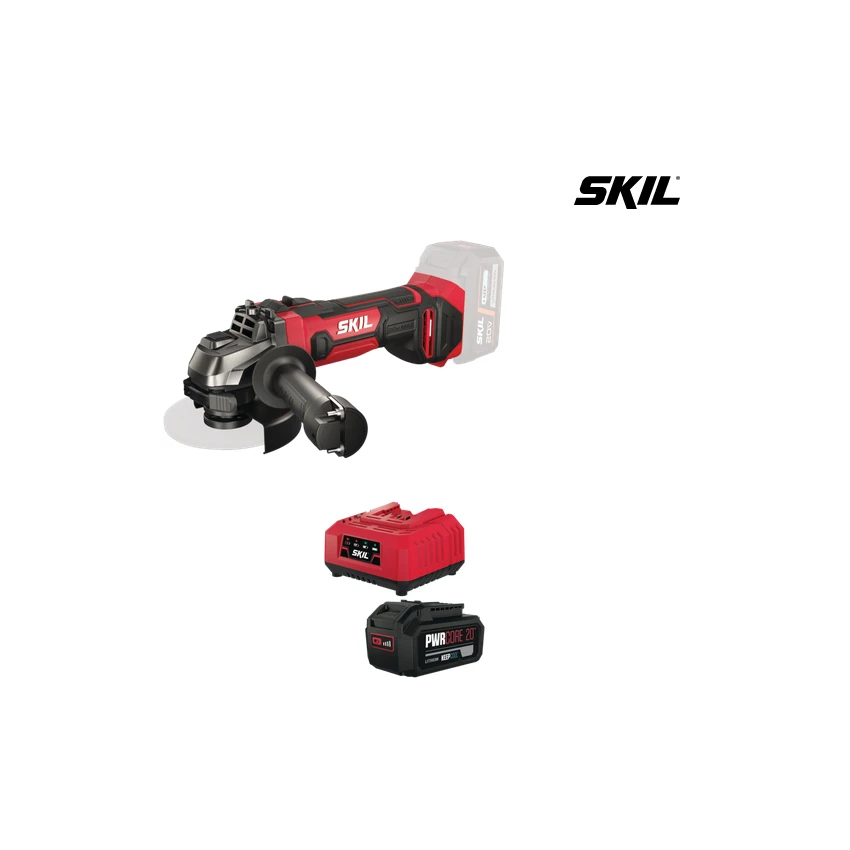 SKIL - 3921 CA Γωνιακός Τροχός Μπαταρίας 125mm 20V (1x4.0Ah) 3 SKIL - 3921 CA Γωνιακός Τροχός Μπαταρίας 125mm 20V (1x4.0Ah)