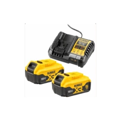 DEWALT - DCB1104P2-QW Σετ Μπαταρίες & Πολυφορτιστής XR 18V (2x5.0Ah)