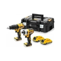 DEWALT - DCK2060D2T-QW 18V XR LI-ION Σετ Παλμικό Κατσαβίδι 2 Ταχ. + Κρουστικό Δραπ/βιδο