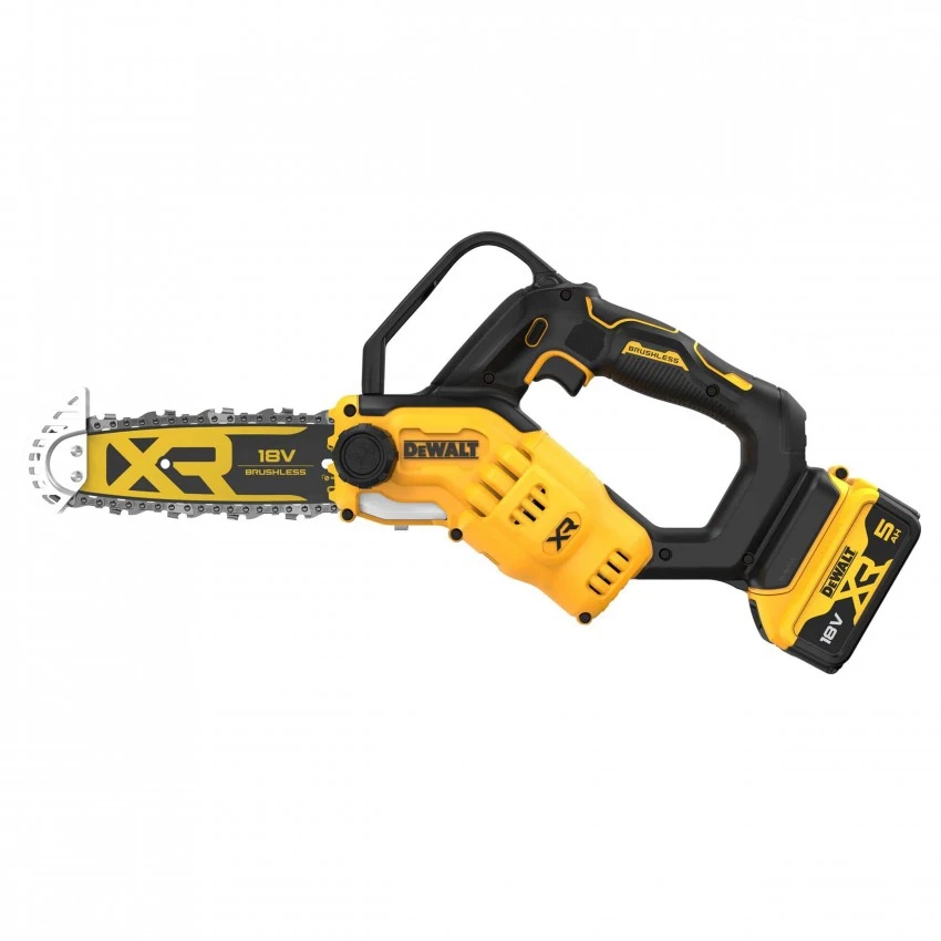 DEWALT - DCMPS520P1-QW Αλυσοπρίονο Κλαδέματος Μπαταρίας 20cm XR 18V (1x5.0Ah) 4 DEWALT - DCMPS520P1-QW Αλυσοπρίονο Κλαδέματος Μπαταρίας 20cm XR 18V (1x5.0Ah) - Image 2